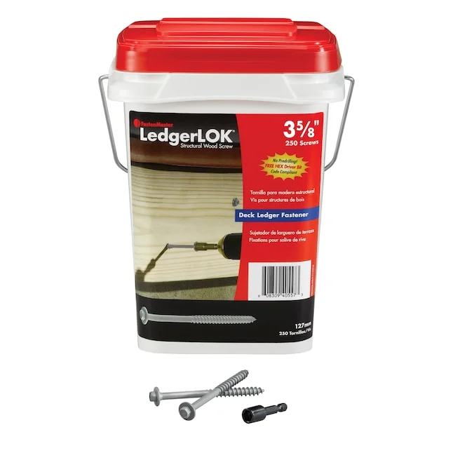 3 5/8 LEDGERLOK SCREWS 250PC