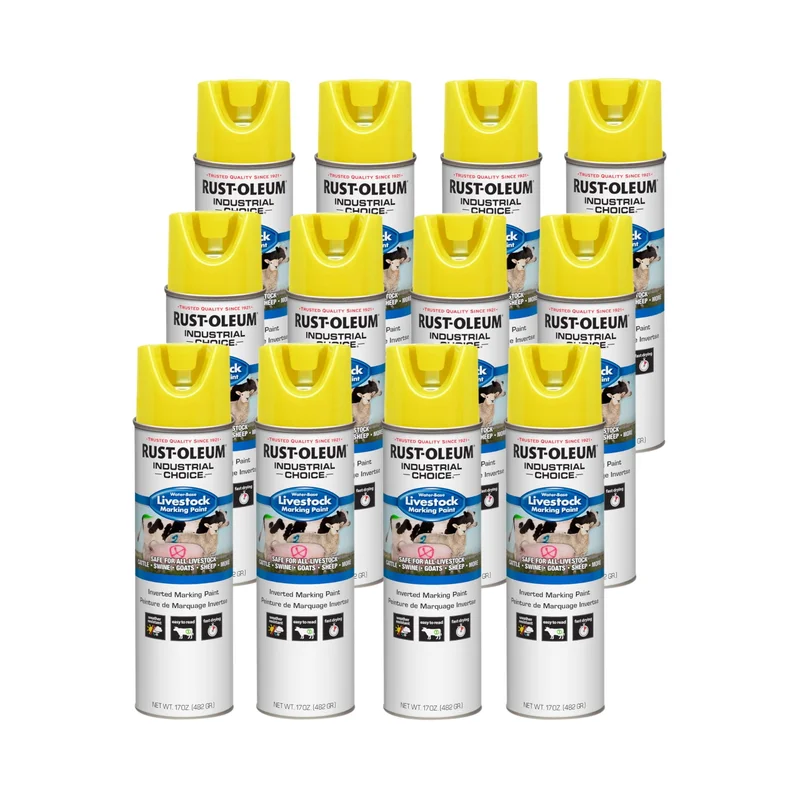 LVSTCK MRKG PAINT FLOU YELLOW 17OZ