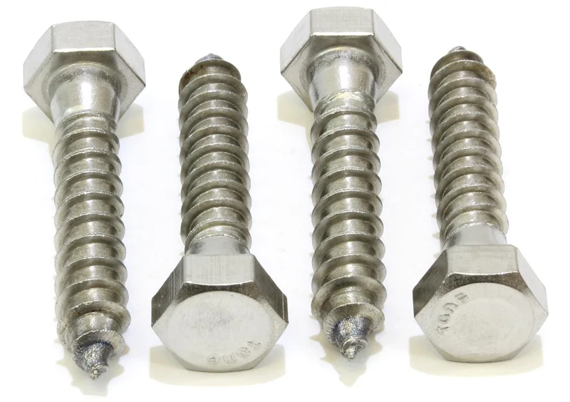 3/8 X 2-1/2" HEX LAG SCREWS
