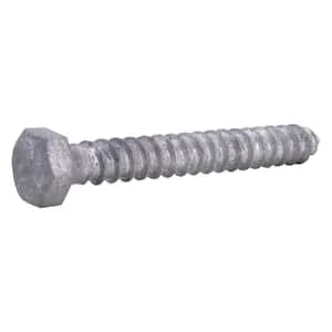 3/8 X 3 GALVANIZED LAG SCREW
