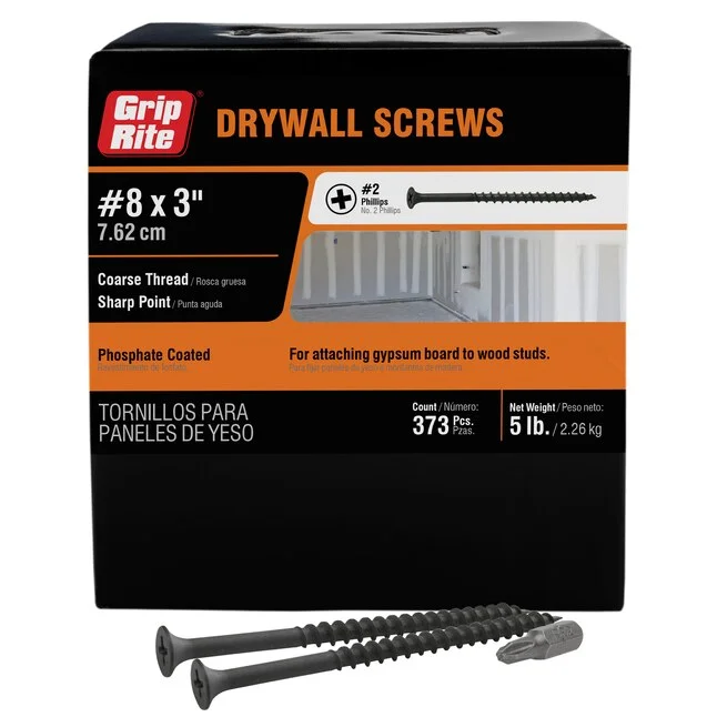 3" DRYWALL SCREWS 5 LB COARSE