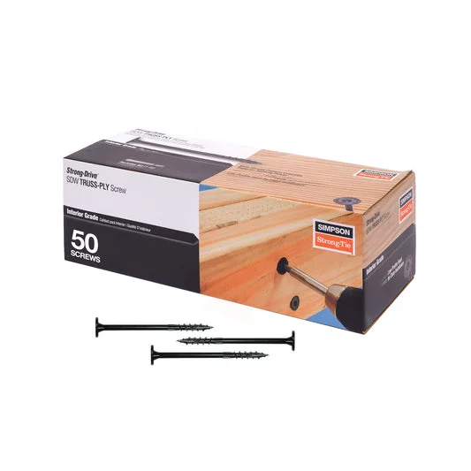 50 PACK 3" TRUSS-PLY SCREW INTERIOR/GALVANIZEDR