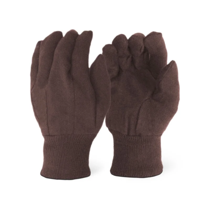JERSEY GLOVE - BROWN 10OZ