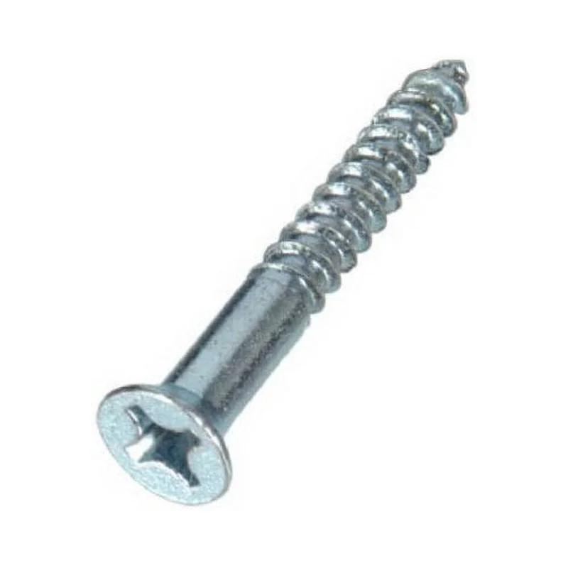 10 X 1 1/4 FLAT HEAD WOOD SCREWS