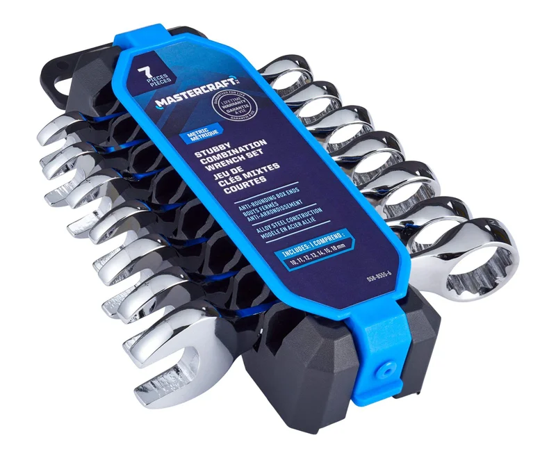 7PC METRIC STUBBY COMBO WRENCH S