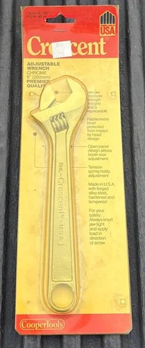 8" CRESCENT ADJ WRENCH AC18V
