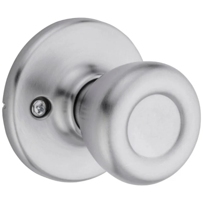 KWIKSET TYLO DUMMY SATN CHROME 1