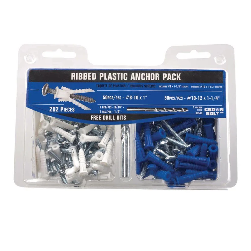 SZ 10-12 LIGHT DUTY PLASTIC ANCHOR
