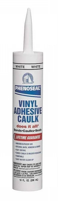 PHENOSEAL 10OZ WHITE CAULK TUB