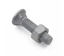 5/16 X 1-1/4" CARRIAGE ZINC BOLT