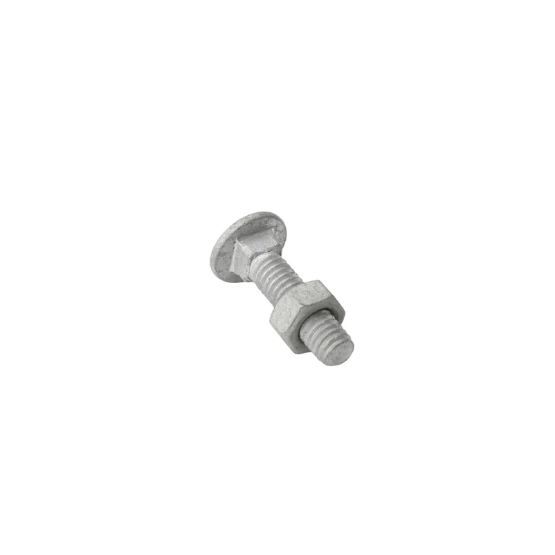 5/16 X 1-1/4" CARRIAGE GALVANIZED BOLT