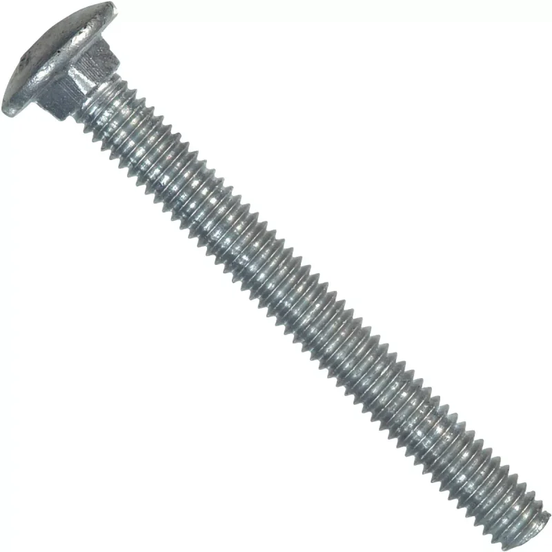 5/16 X 3-1/2" CARRIAGE GALVANIZED BOLT