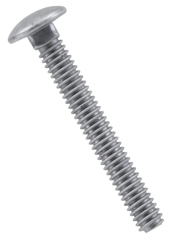 5/16 X 6" CARRIAGE GALVANIZED BOLT