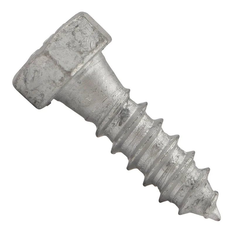 5/16 X 1 HOT DIPPED GALVANIZED LAG SCREWS