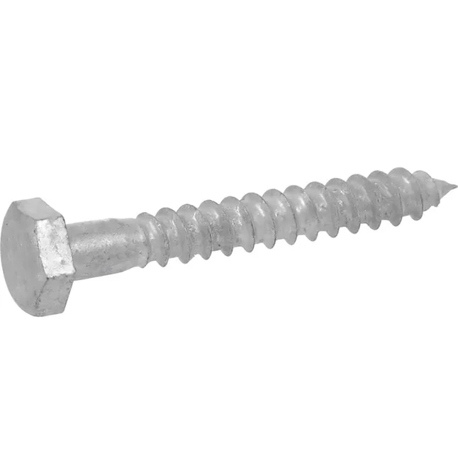 5/16 X 2 HOT DIPPED GALVANIZED LAG SCREWS