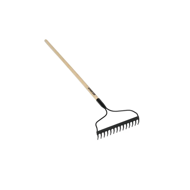 RAKE BOW 14TINE WOOD HANDLE 48IN