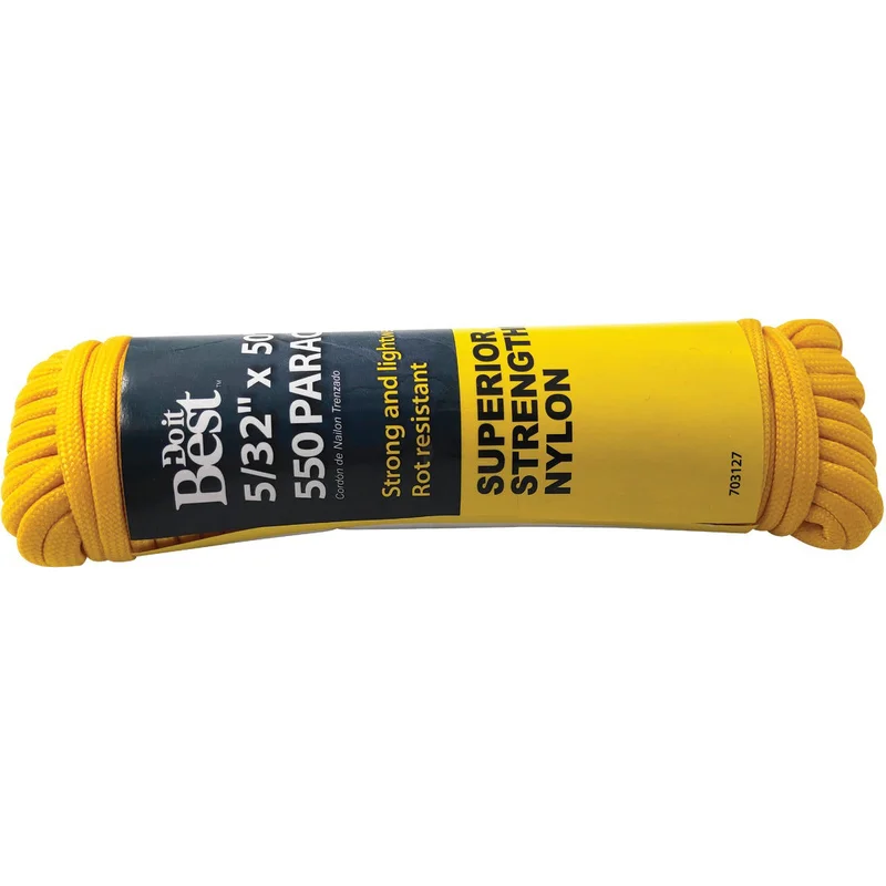 PARACORD YELLOW 5/32X50