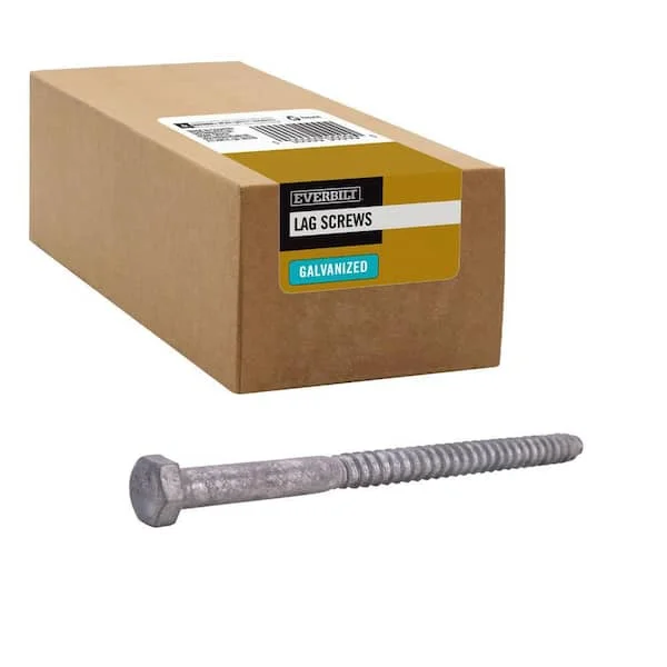 5/8 X 6 GALVANIZED LAGS SCREWS