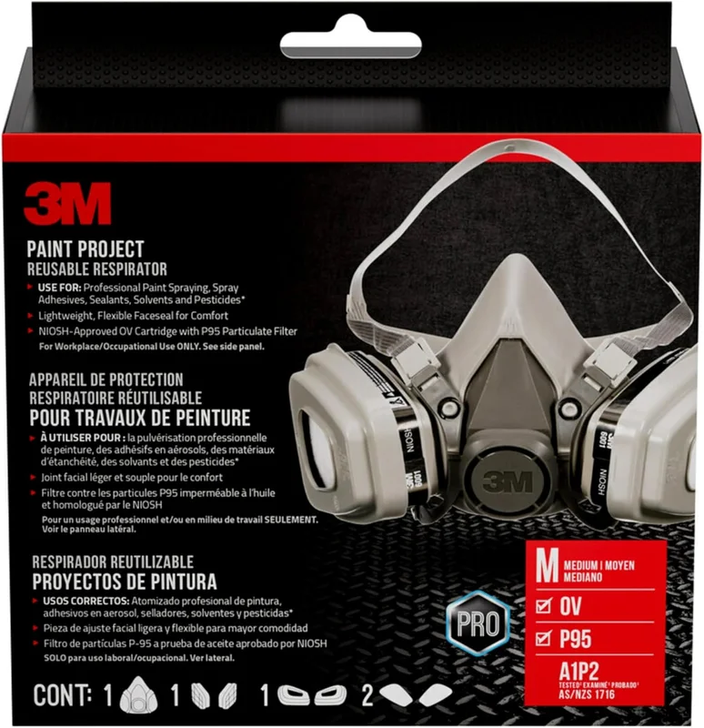 3M RESPIRATOR PAINT P95 OV MED.