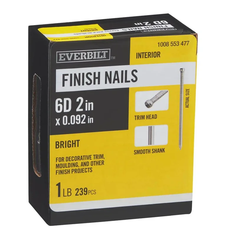 6D BRIGHT FINISH 1 LB