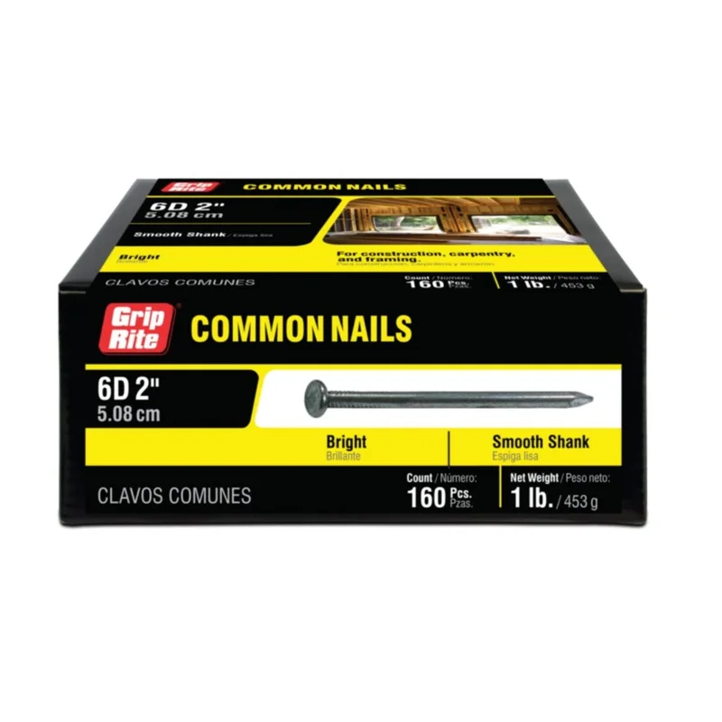 6D Common Cooler Nails 1 LB
