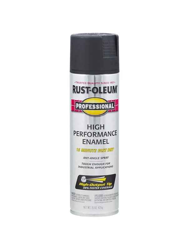 RUST-OLEUM ENAMEL FLAT BLACK