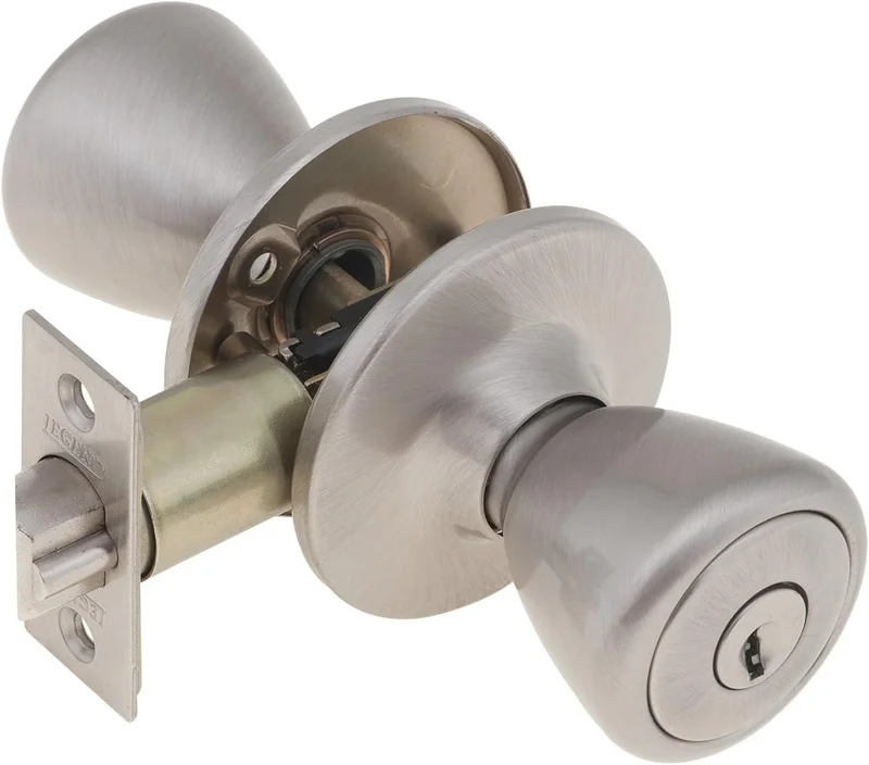 LEGEND LOCKSET (3) BRUSHED NICKEL