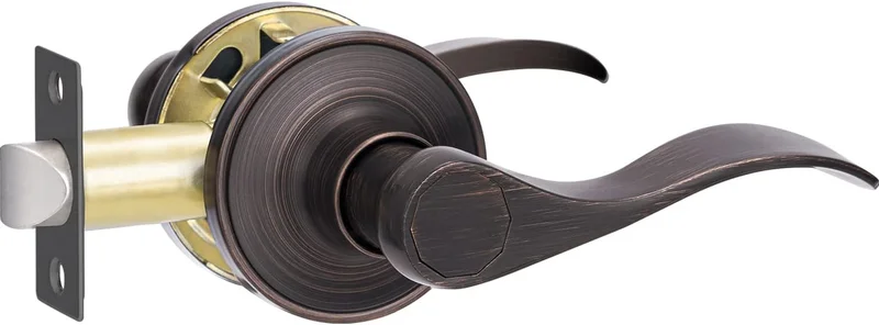 LEGEND BRONZE LEVER COMBO ENTRY DOOR LOCKSET