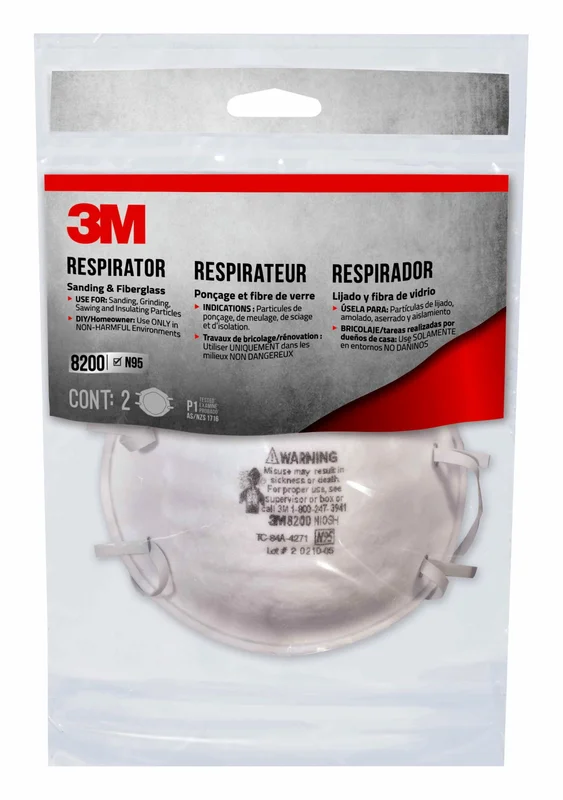 RESPIRATOR SANDING/FIBERGLASS