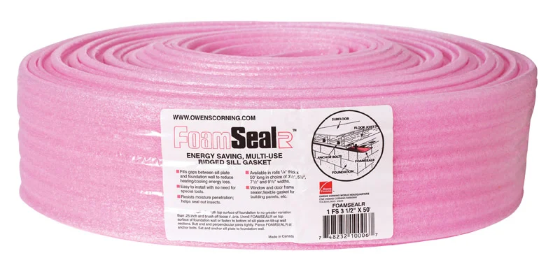 8" SILL SEALER 50 FT.