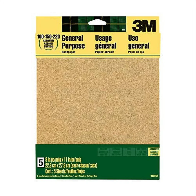 ASSORTED SANDPAPER