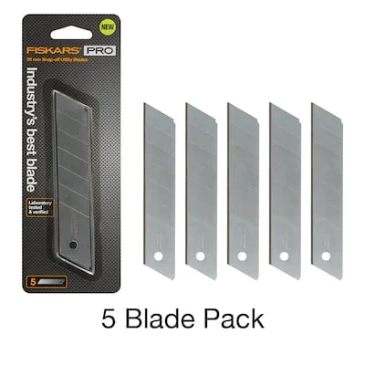5 PK SNAP OFF BLADE 3/4