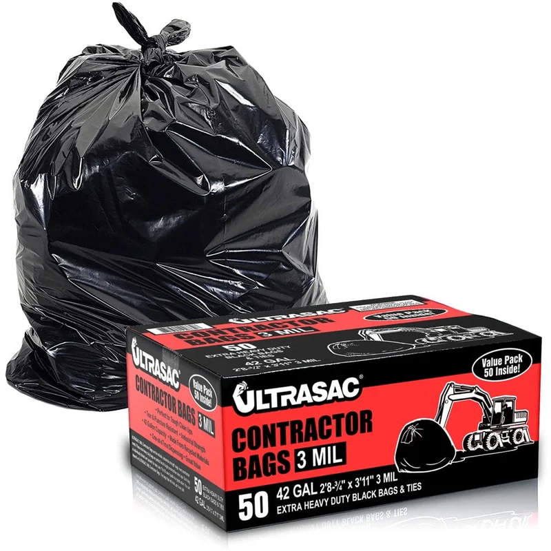 CONTRACTOR BAGS 3 MIL