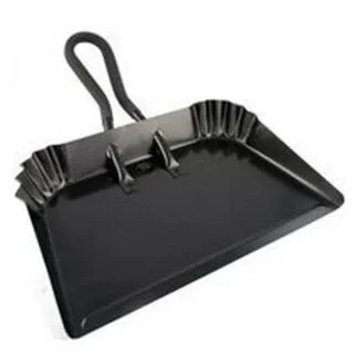 DUST PAN 12IN BLACK FINISH