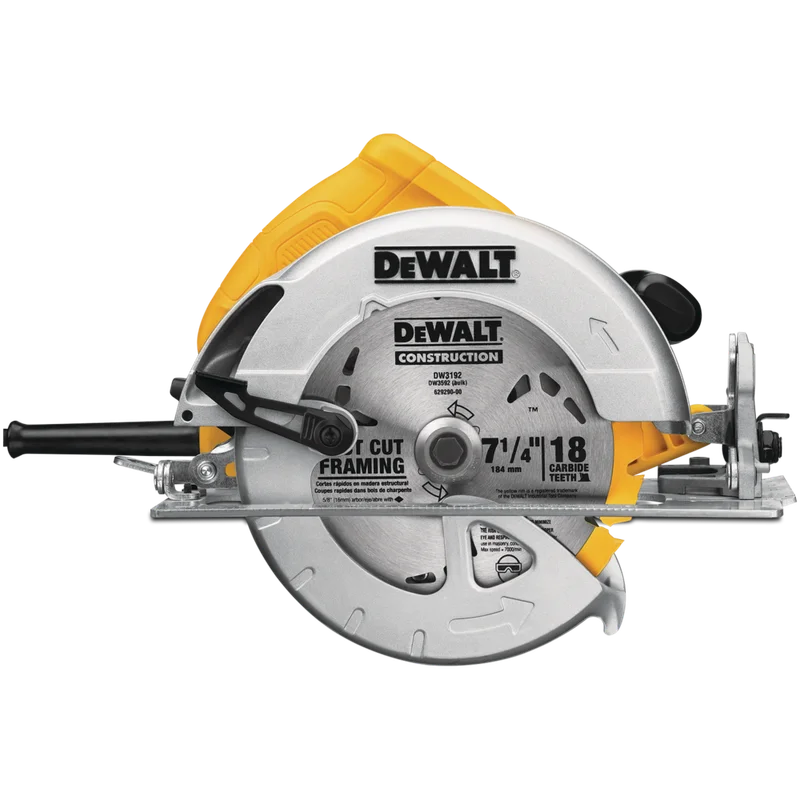 DEWALT SAW CIRCULAR LIGHTWEIGHT 15A 7 1/4