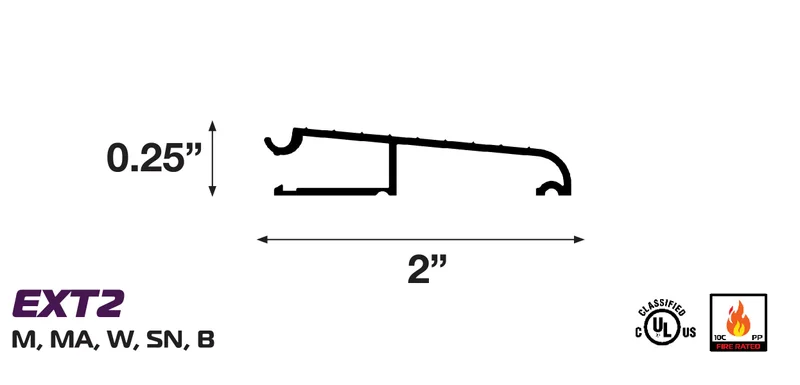 EXT DR SILL 2'-7"
