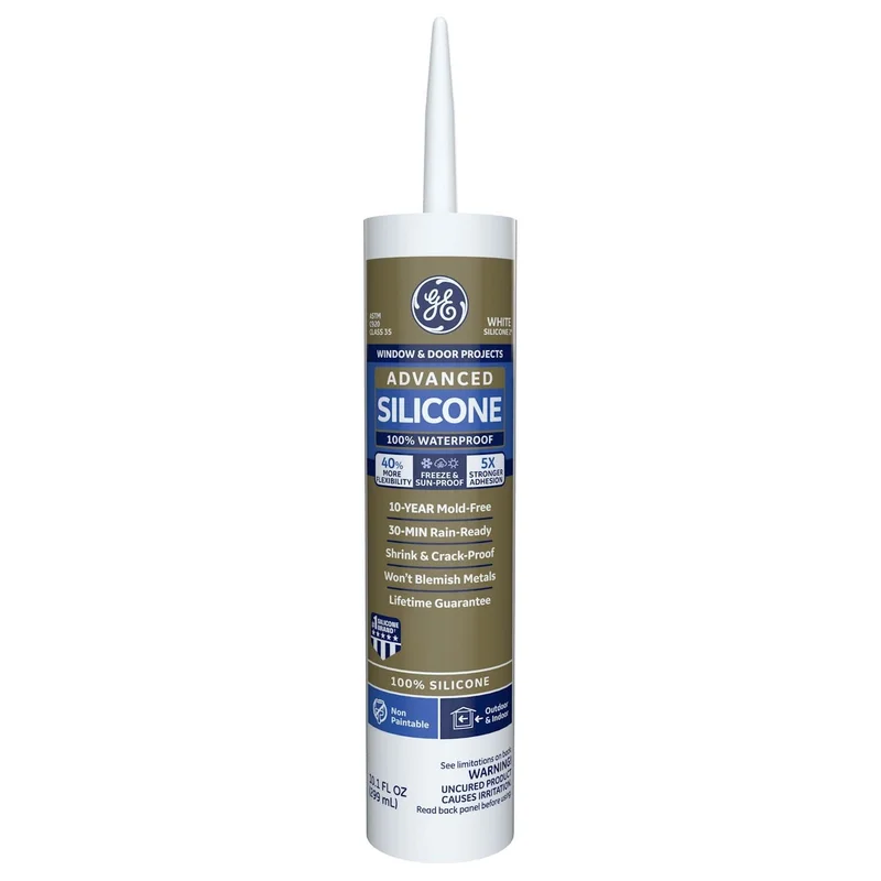 GE WINDOW & DOOR SILICONE II WHITE
