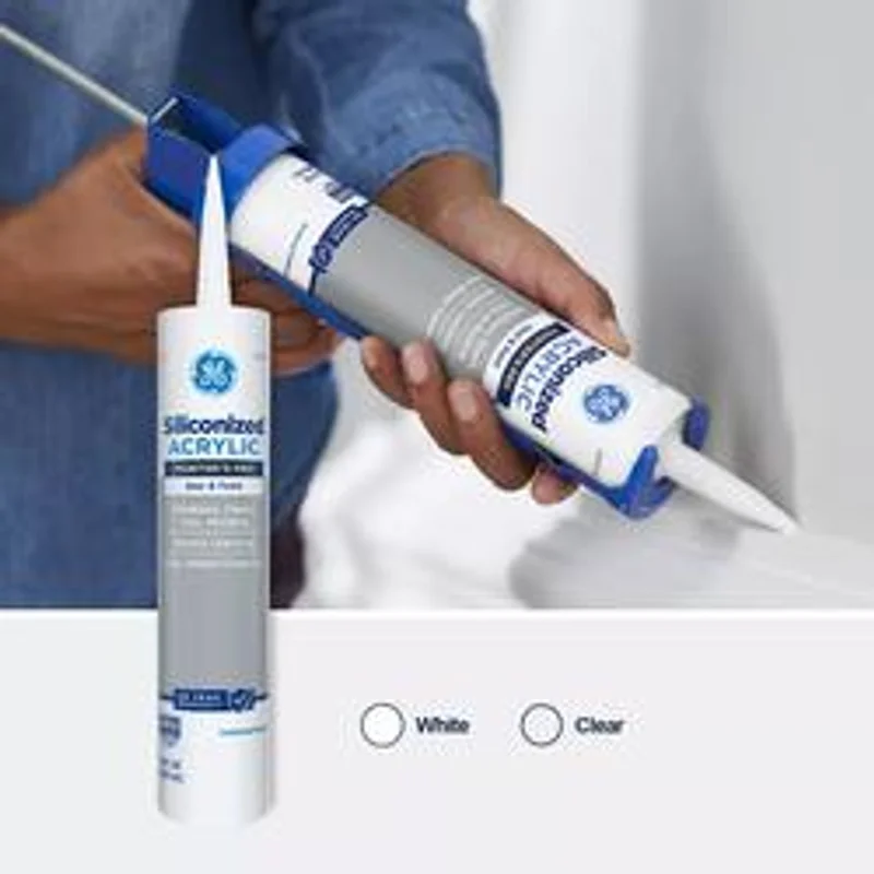 GE CAULK ACRY PNTR BRT WHIT 10.1