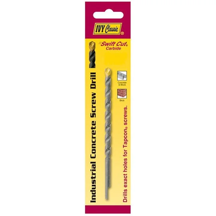 5/32 X 5-1/2 CONCRETE SCREW DRIL