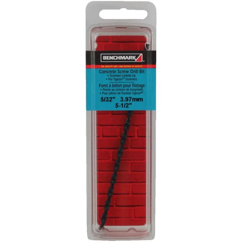 5/32 X 5 1/2 CONCRETE SCREW DRIL