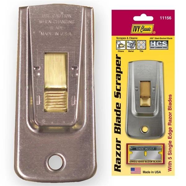 RAZOR BLADE SCRAPER WITH 5 BLADES