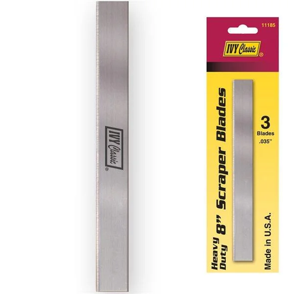 3 PK 8" FLOOR SCRAPER BLADES
