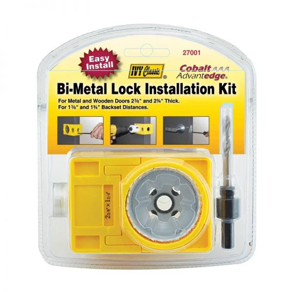 BI-METAL LOCK INSTALLATION KIT