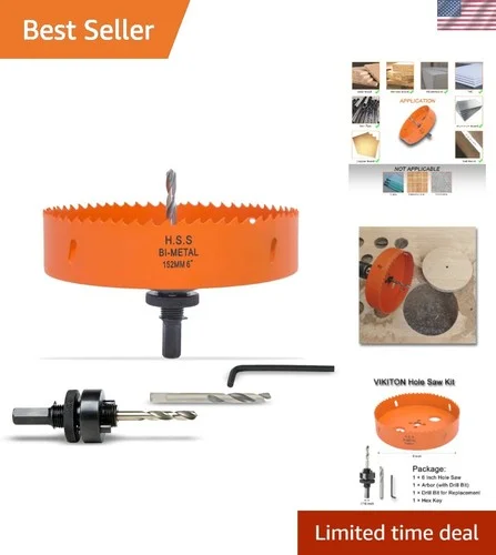 6 " BI-METAL HOLE SAW
