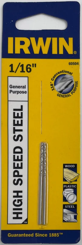1/16 HSS DRILL BIT