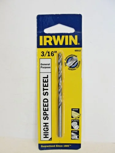 3/16" H.S. DRILL BIT