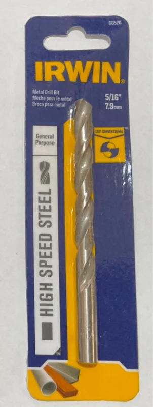 5/16" H.S. DRILL BIT