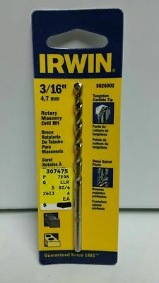 3/16" MASONRY BIT