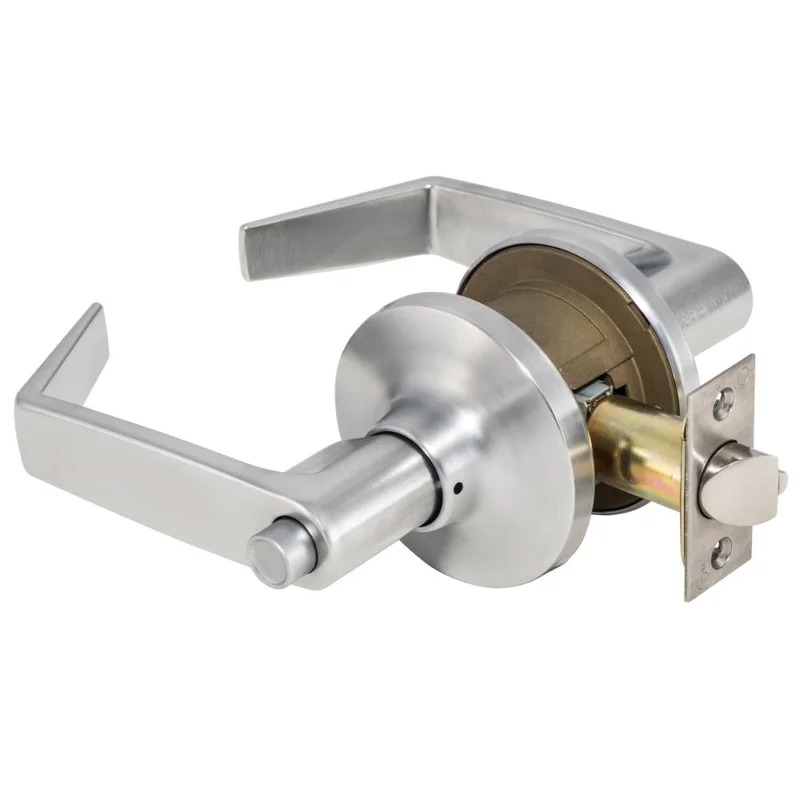 ENTRANCE LEVER SATIN CHROME