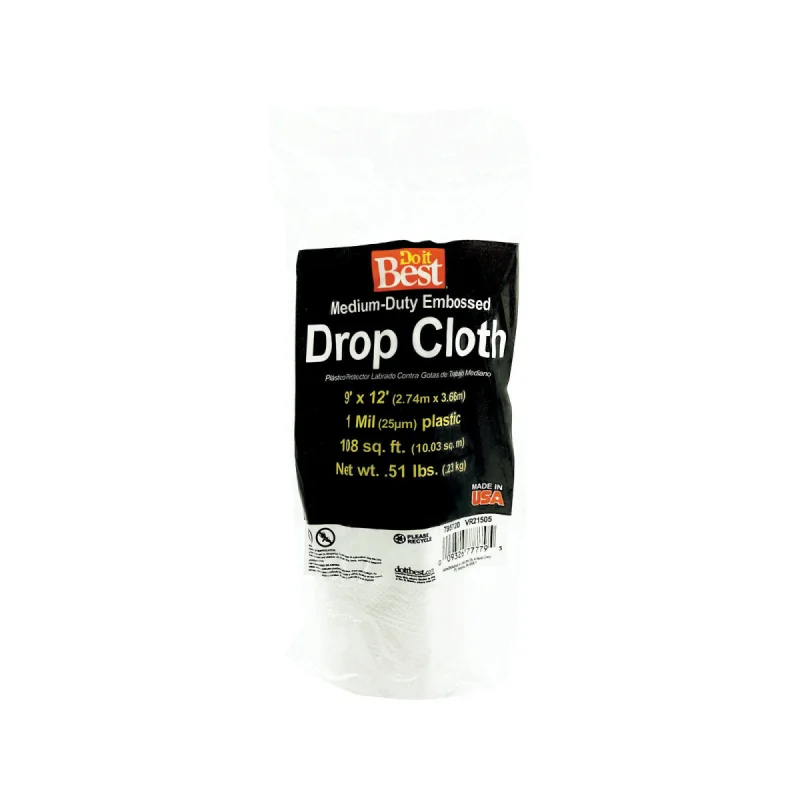 9' X 12' 1.0 MIL DROP CLOTH